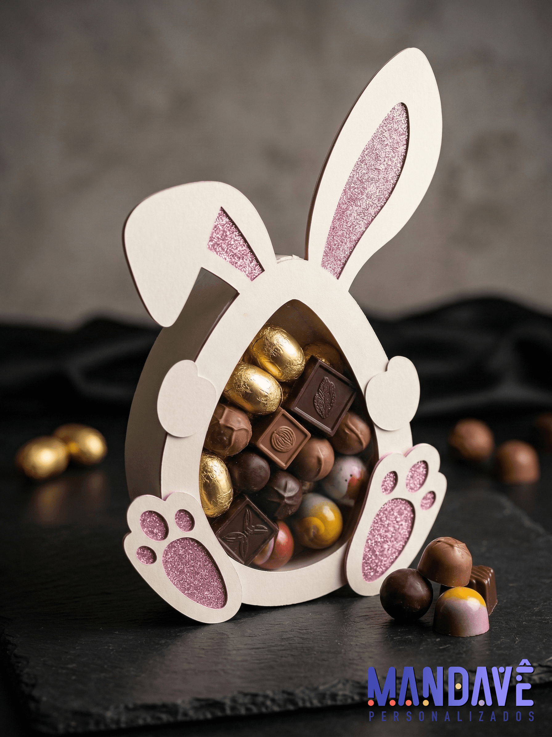 Caixa de Páscoa personalizada